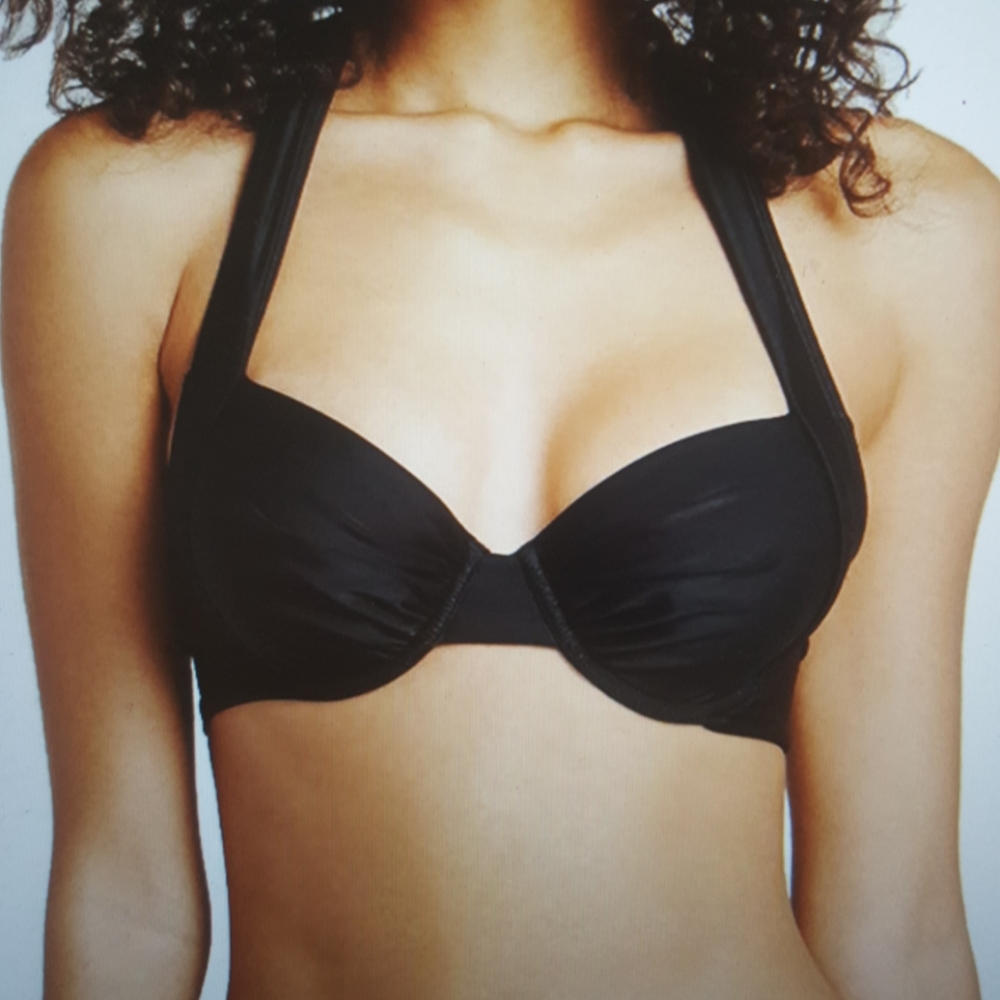 Tommy Bahama NWOT Pearl Halter Style Bikini Top Sz 32C